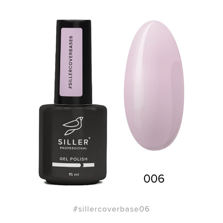 Siller Cover Base №6 (15ml) - www.texasnailstore.com