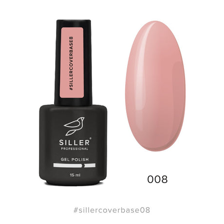 Siller Cover Base №8(15ml) - www.texasnailstore.com