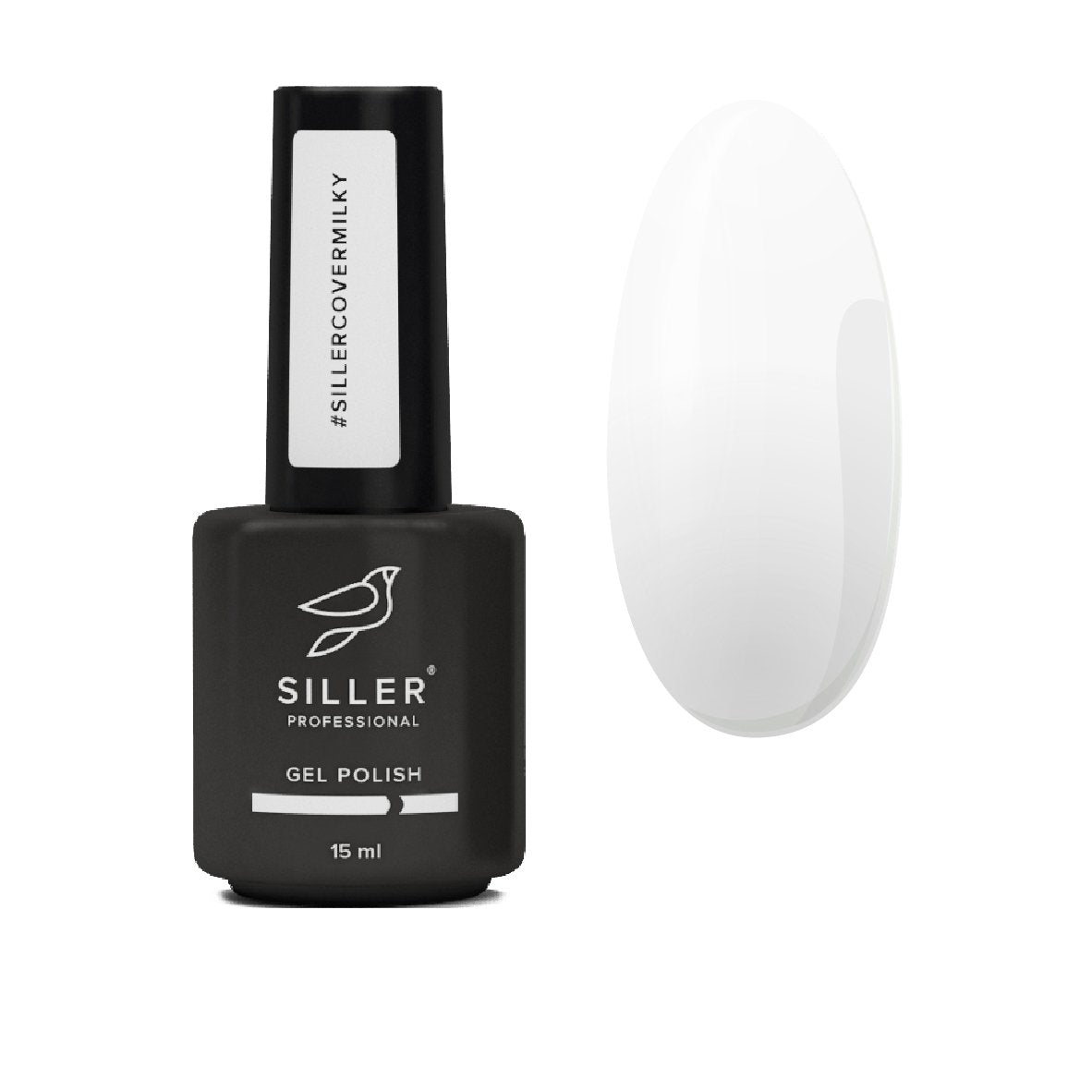 Siller Cover Base Milky (15 ml) - www.texasnailstore.com