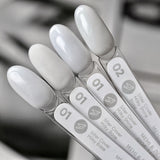 Siller Cover Base Milky (30ml) - www.texasnailstore.com