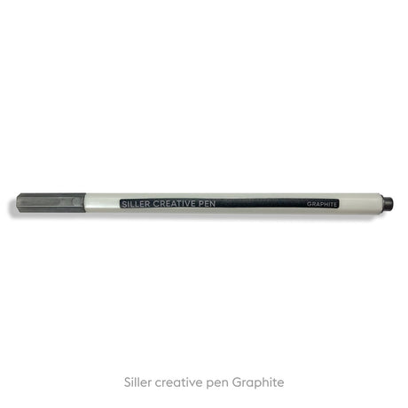 Siller creative pen Graphite - www.texasnailstore.com