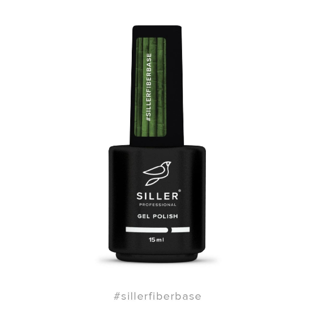 Siller Fiber Base - base for nails with nylon fibers, 15ml - www.texasnailstore.com