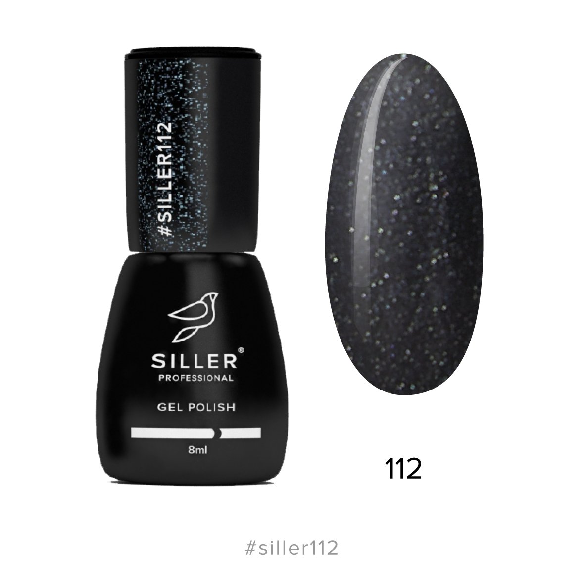 Siller Gel Polish №112 8ml - www.texasnailstore.com