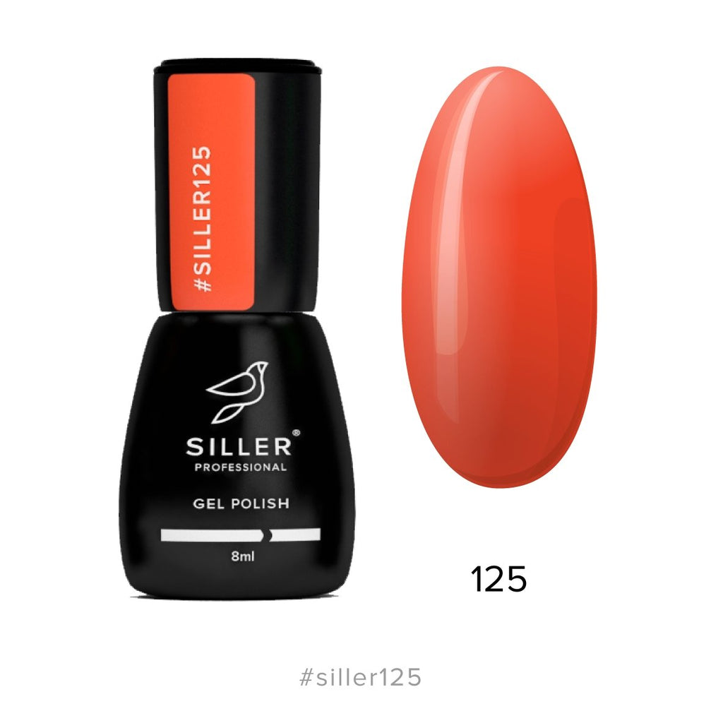 Siller Gel Polish №125 8ml - www.texasnailstore.com