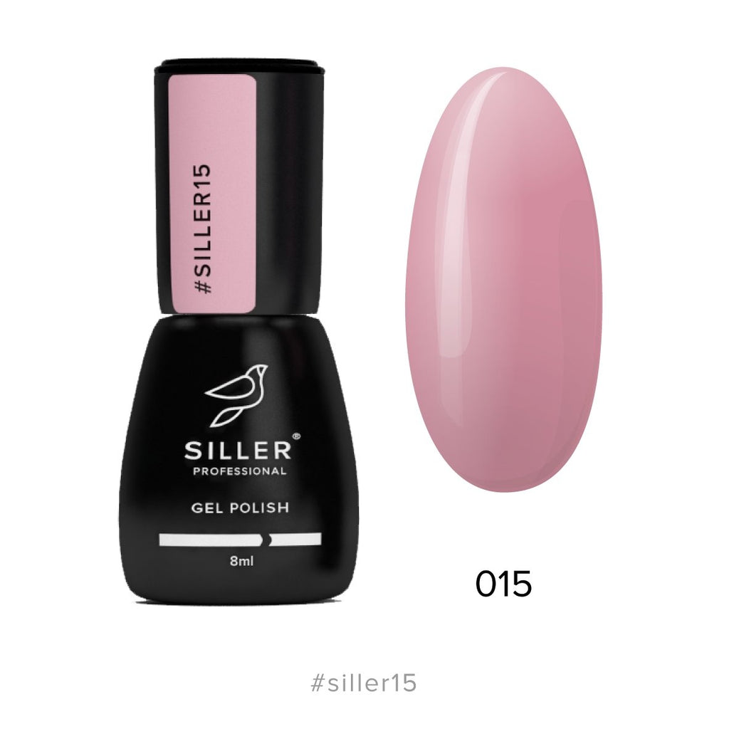 Siller Gel Polish №15 (8ml) - www.texasnailstore.com