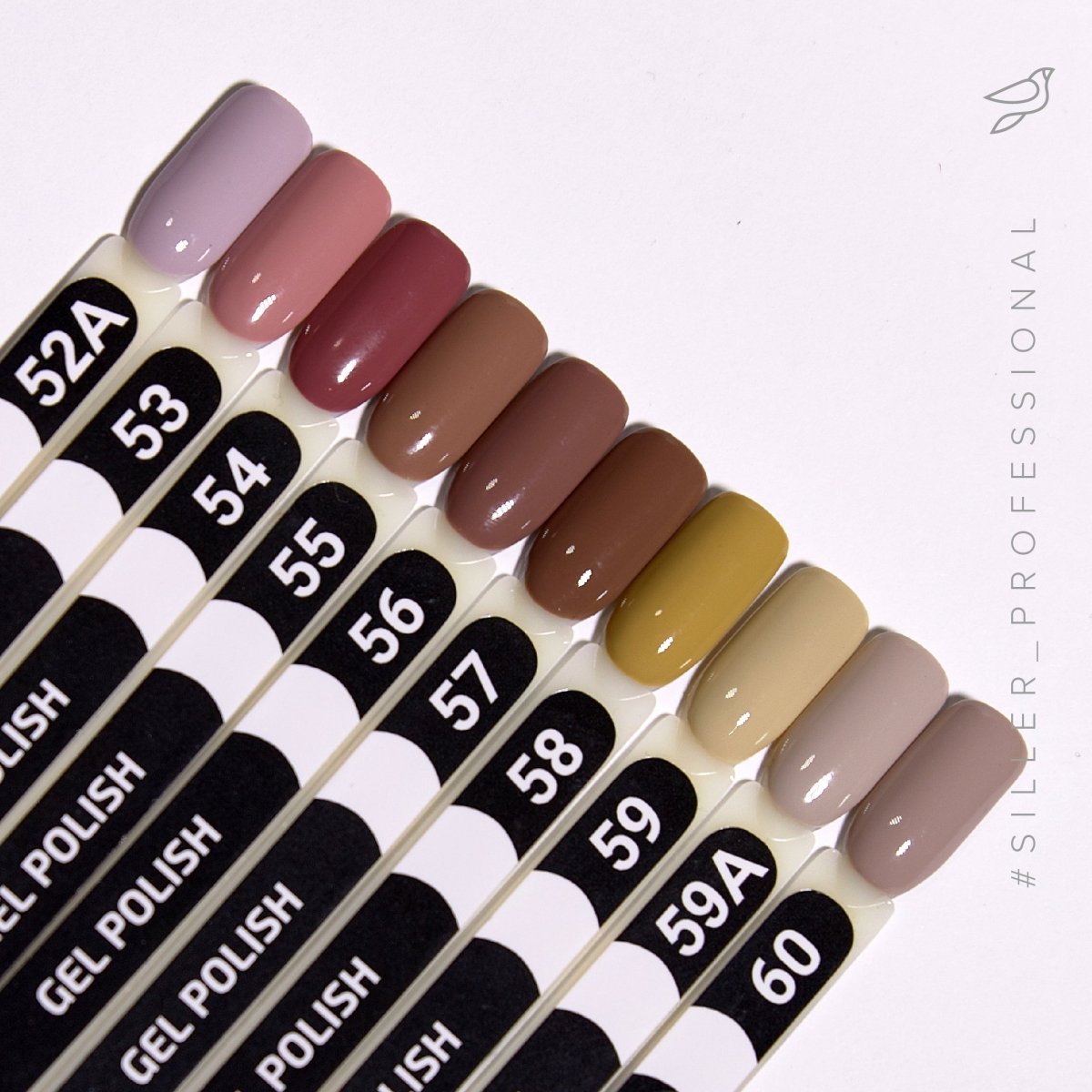 Siller Gel Polish №59A (8ml) - www.texasnailstore.com