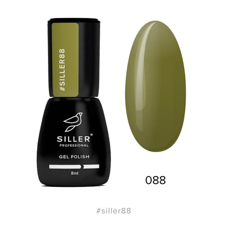 Siller Gel Polish №88 8ml - www.texasnailstore.com