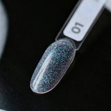 Siller Gel Polish Brilliant Shine №1 (8ml) - www.texasnailstore.com