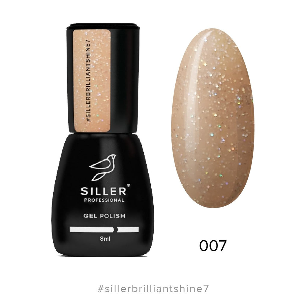 Siller Gel Polish Brilliant Shine №7 (8ml) - www.texasnailstore.com