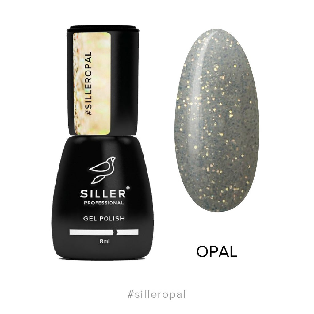 Siller Gel Polish Opal (8ml) - www.texasnailstore.com