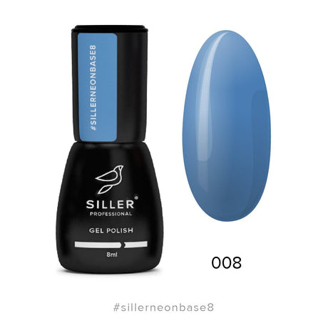 Siller NEON Base №8 8ml - www.texasnailstore.com