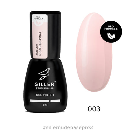 Siller Nude Base Pro №3 - www.texasnailstore.com