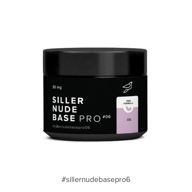 Siller Nude Base Pro №6 30ml - www.texasnailstore.com