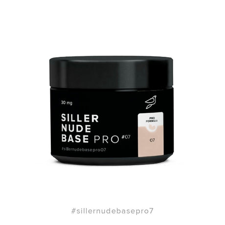 Siller Nude Base Pro №7 30ml - www.texasnailstore.com