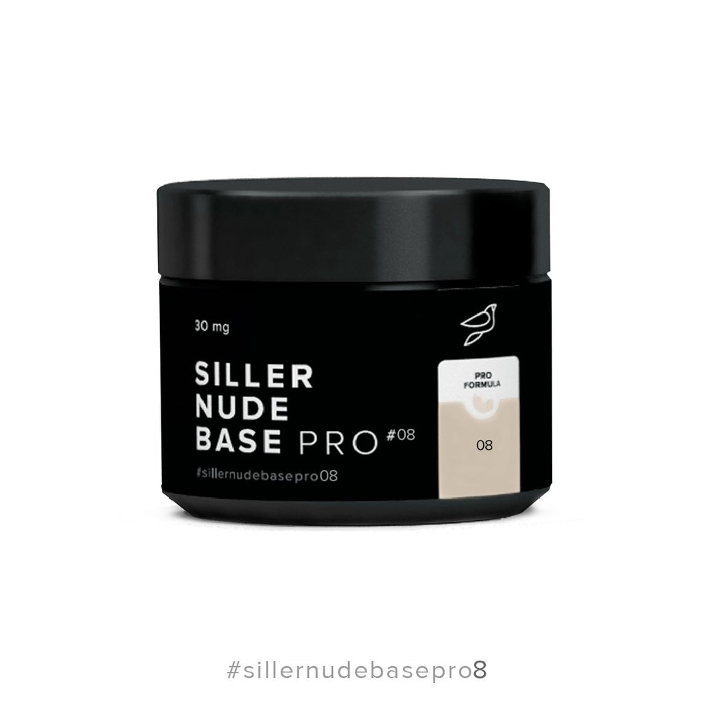 Siller Nude Base Pro №8 30ml - www.texasnailstore.com
