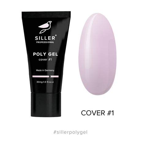 Siller Poly Gel Cover #1 - www.texasnailstore.com