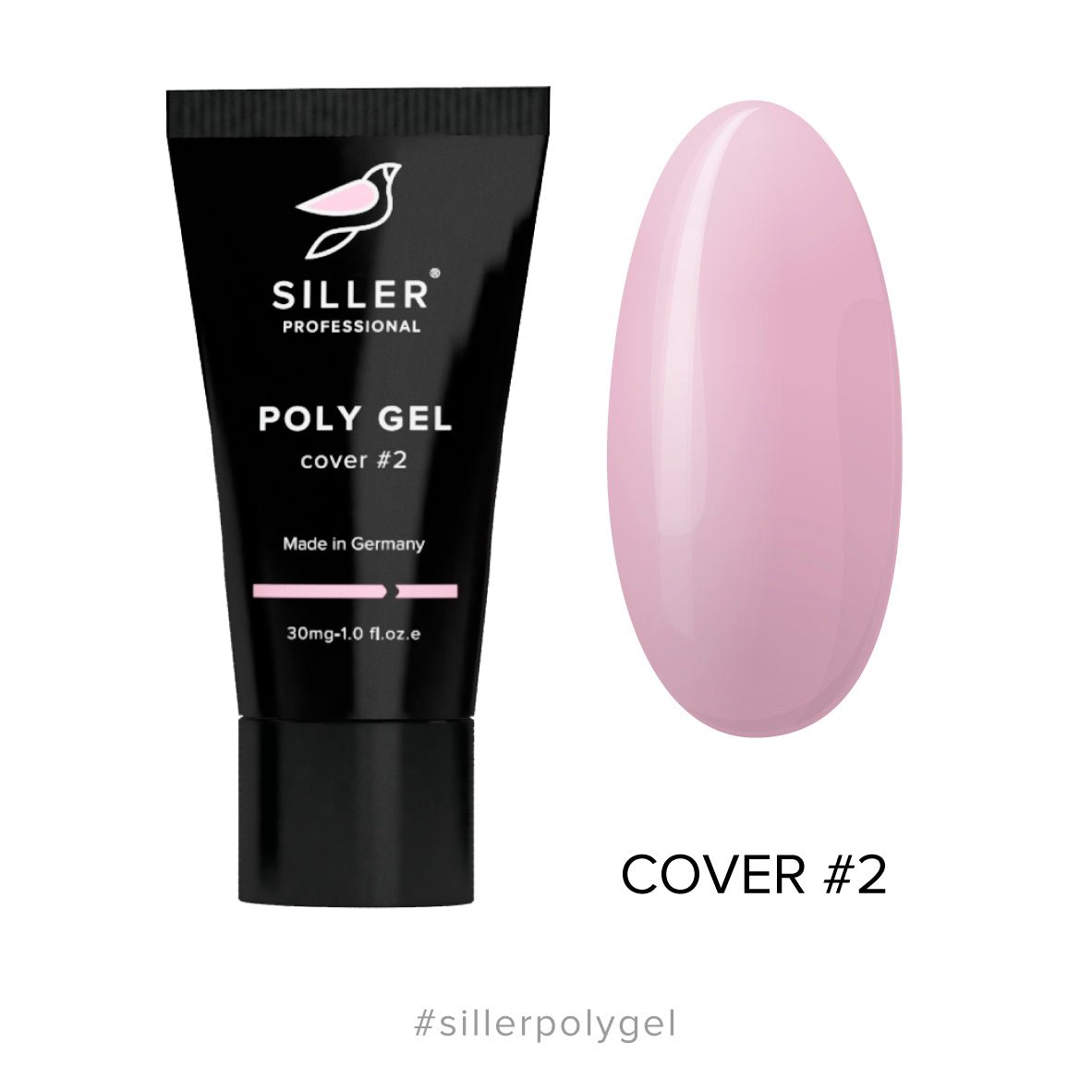 Siller Poly Gel Cover №2 30ml - www.texasnailstore.com