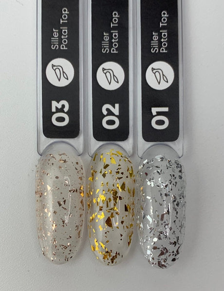 Siller Potal Top No Wipe №1 8ml - www.texasnailstore.com