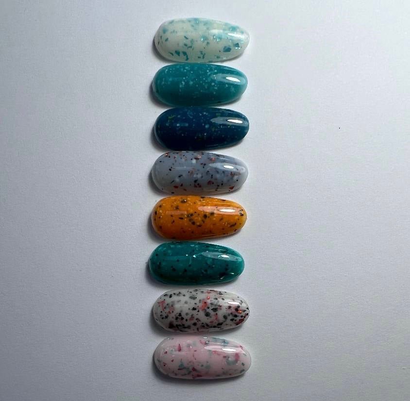 Siller Terrazzo Base #3 (8ml) - www.texasnailstore.com