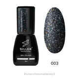 Siller Top Shine Matte №3 - www.texasnailstore.com