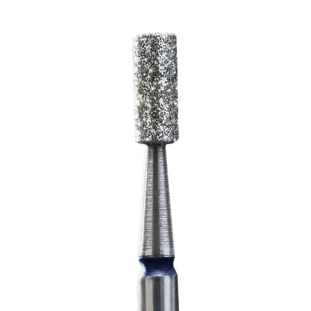 STALEKS PRO Diamond Cylinder Nail Bit (2.5mm) Blue - www.texasnailstore.com