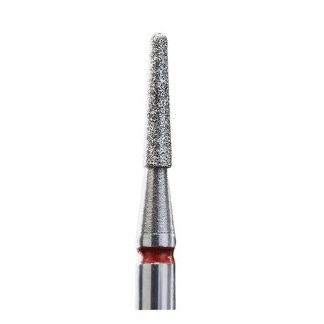 STALEKS PRO Diamond "Frustum" Nail Bit (1.8mm) Red - www.texasnailstore.com