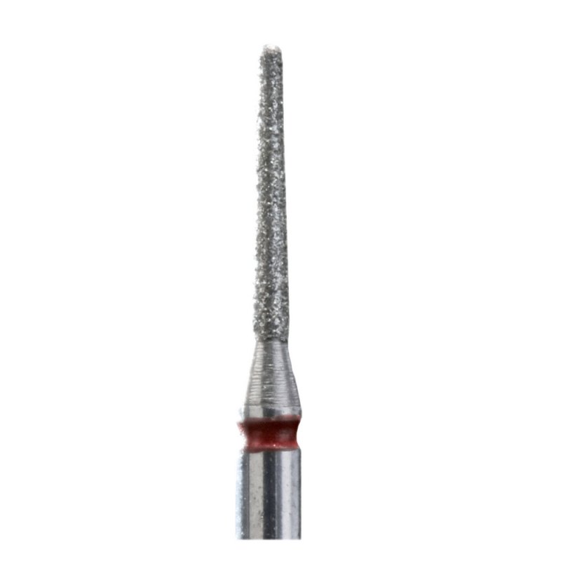 STALEKS PRO Diamond "Needle" Nail Bit (1mm) Red - www.texasnailstore.com