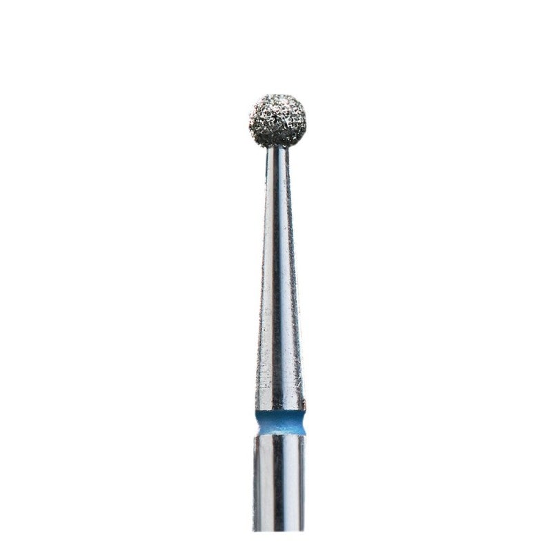 STALEKS PRO Diamond Sphere Nail Bit (2.5mm) Blue - www.texasnailstore.com