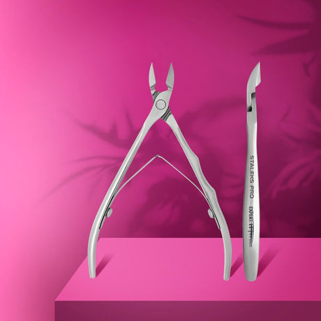 StaleksmProfessional cuticle nippers EXPERT 11 11 mm - www.texasnailstore.com