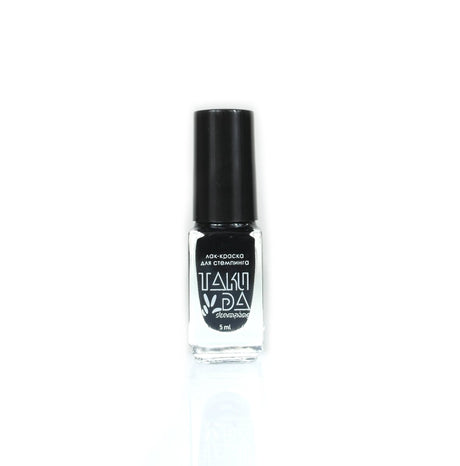 TAKI DA black professional stamping polish 5 ml - www.texasnailstore.com