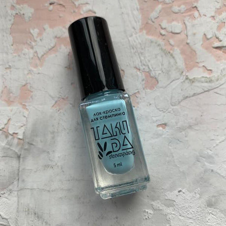 TAKI DA Light blue professional stamping polish #7 (5ml) - www.texasnailstore.com