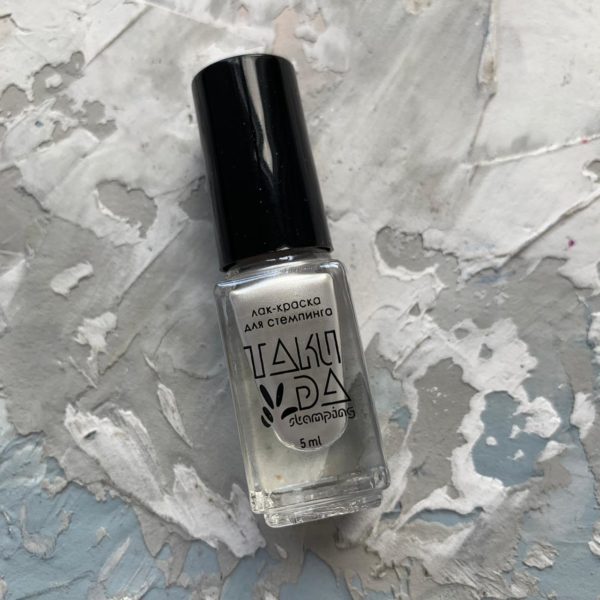 TAKI DA Pearl Chrome professional stamping polish #34 (5ml) - www.texasnailstore.com