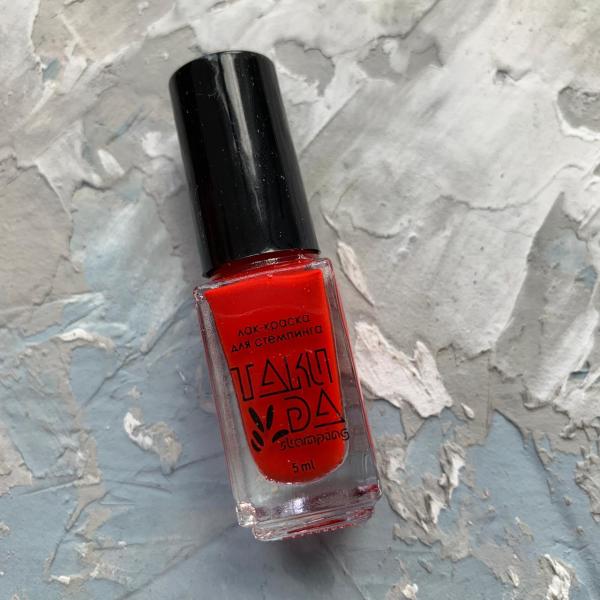 TAKI DA red professional stamping polish #62 (5ml) - www.texasnailstore.com