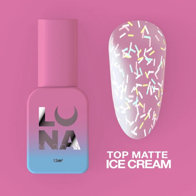 Top Matte Ice Cream (13ml) - www.texasnailstore.com